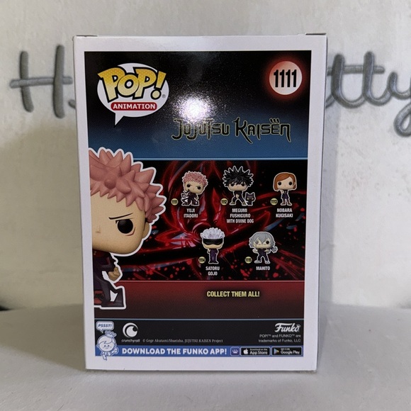 Funko Pop! Jujutsu Kaisen Yuji Itadori #1111 Figure - Picture 3 of 4